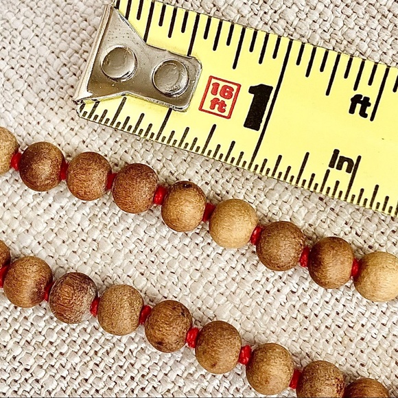 SANDALWOOD 108 Bead Mala - Japa Mantra Meditation - Picture 5 of 5